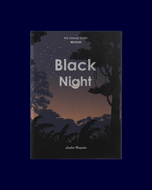 Black Night and sale badge Book